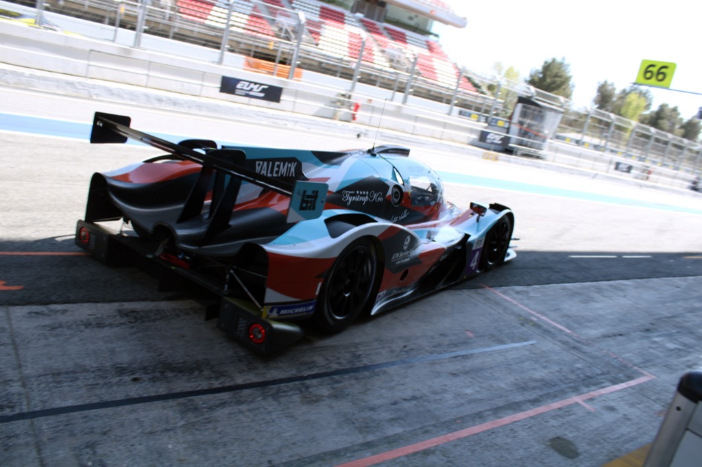 Ugens to første dage er blev brugt på at teste den nye Ginetta LMP3-racer.
(Foto: JJ Media)